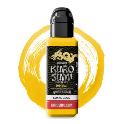 kuro-sumi-imperial-loyal-gold-tattoo-ink-eureach-color-reachtattooink-44ml-1,5oz-spicycollective.-swedish-tattoo-supply-spicytattoosupplies.se