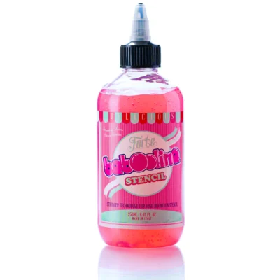 forte-baboolina-strawberry-pink-stencil-solution-8oz-250ml-spicycollective-swedish-tattoo-supply-spicytattoosupplies.se