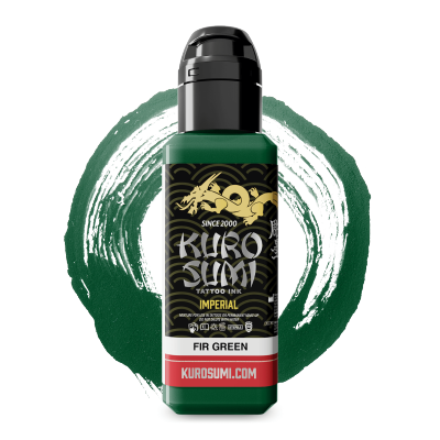 kuro-sumi-imperial-fir-green-tattoo-ink-eureach-color-reachtattooink-44ml-1,5oz-spicycollective.-swedish-tattoo-supply-spicytattoosupplies.se