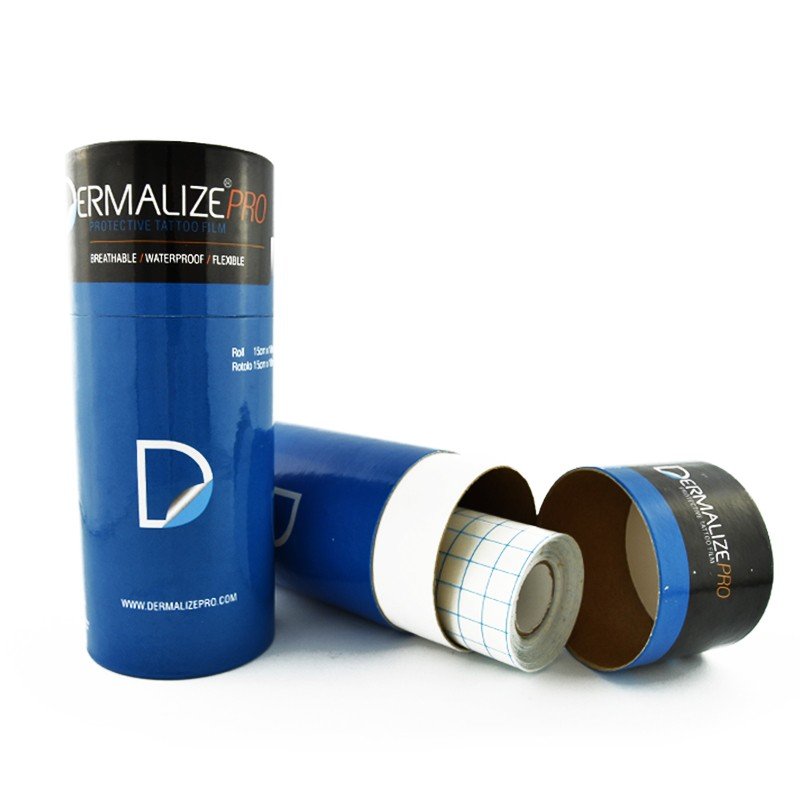 Dermalize-Pro-Protective-Tattoo-Film-Bandage-aftercare-spicycollective-spicytattoosupplies.se