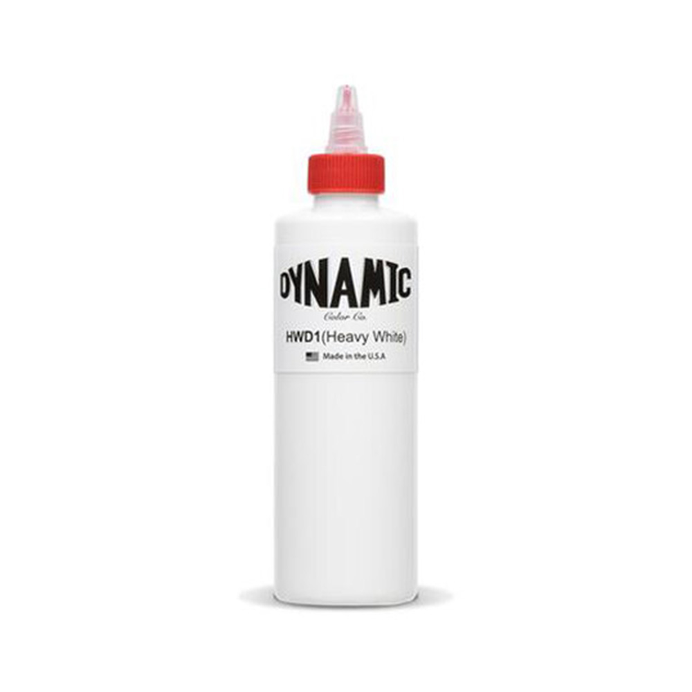 heavy-white-dynamic-8oz-240ml-artistic-paint-spicycollective-swedish-tattoo-supply-spicytattoosupplies.se