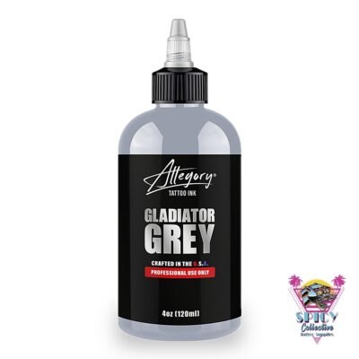 Allegory Gladiator Grey Drawing Ink 4 oz (120 ml) – Künstlerfarbe, nicht zum Tätowieren