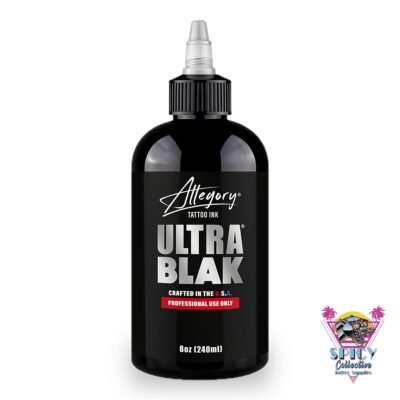 Allegory Ultra Blak Drawing Ink 8 oz (240 ml) – Künstlerfarbe, nicht zum Tätowieren