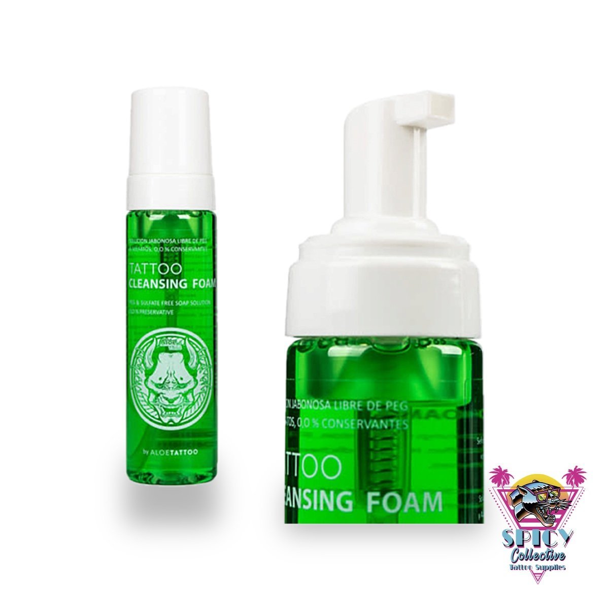 Aloe Tattoo grüne Seife