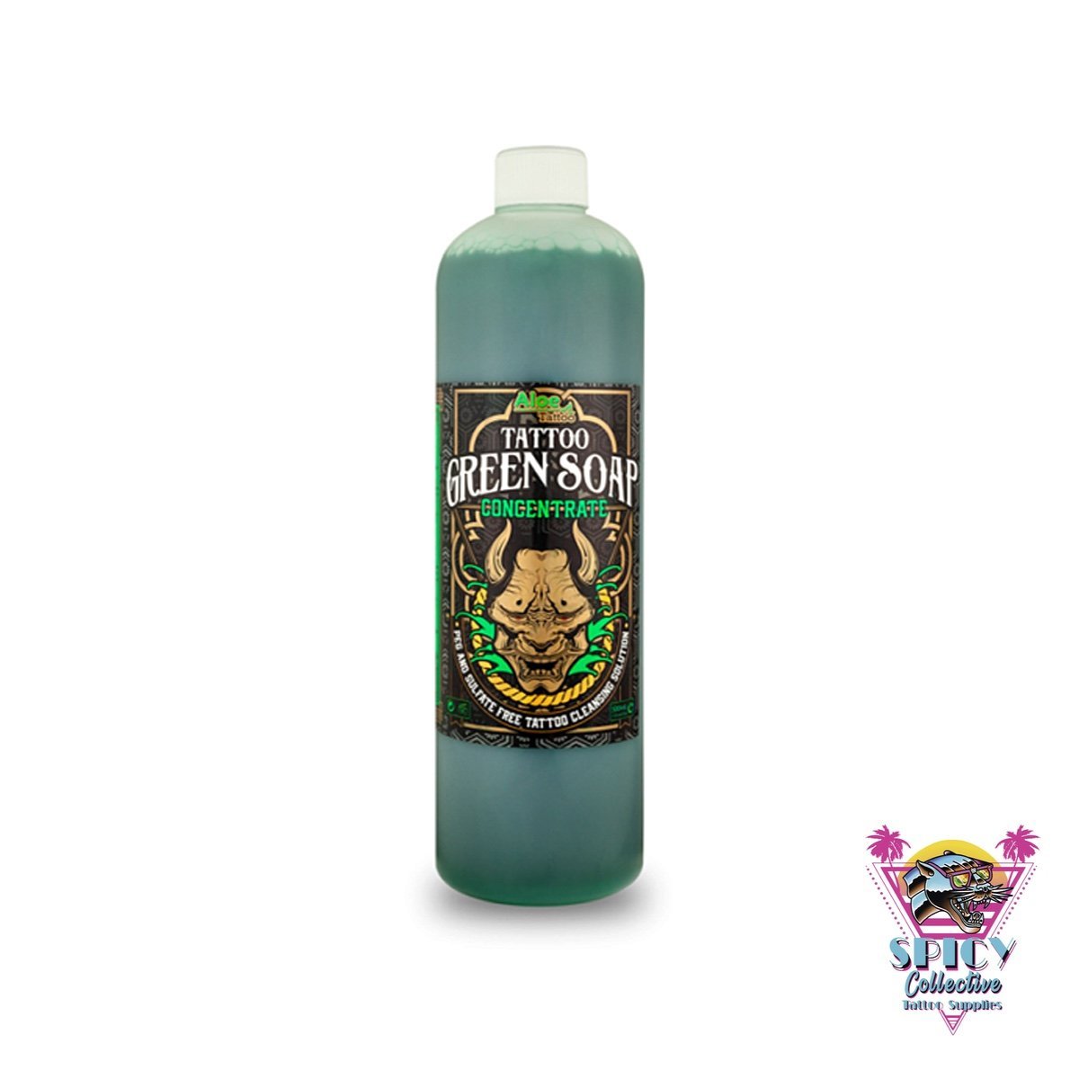 Aloe Tattoo Grüne Seife