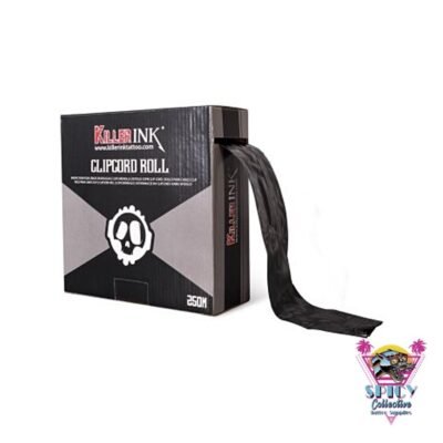 Clip Cord Rollen Schwarz Killer Ink