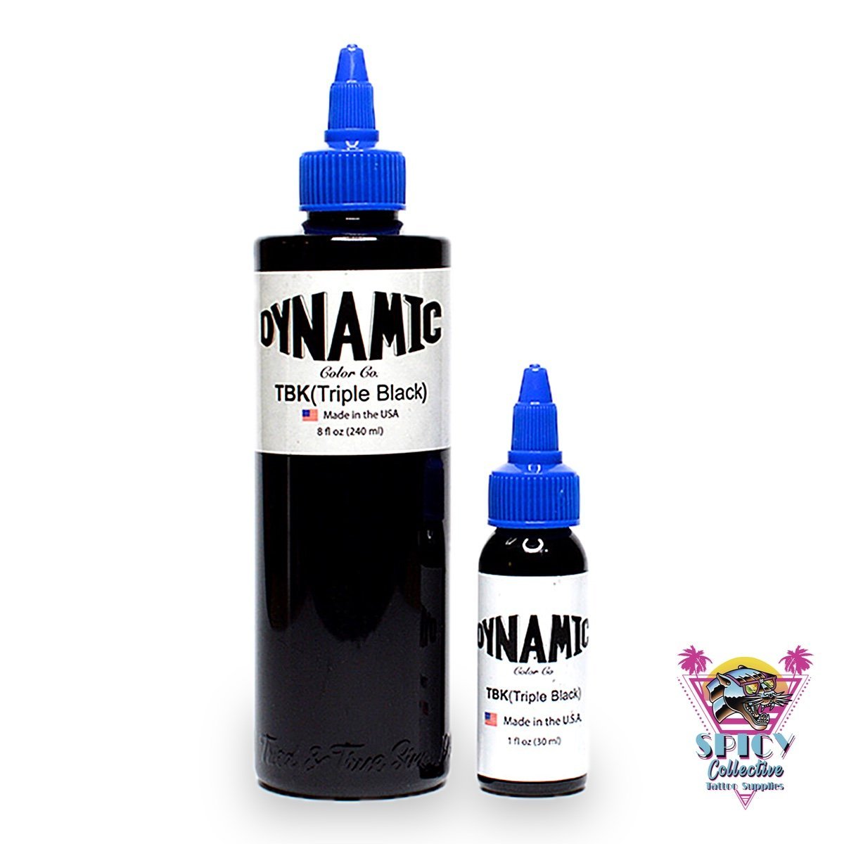 Dynamic Triple Black Artistic_Paint
