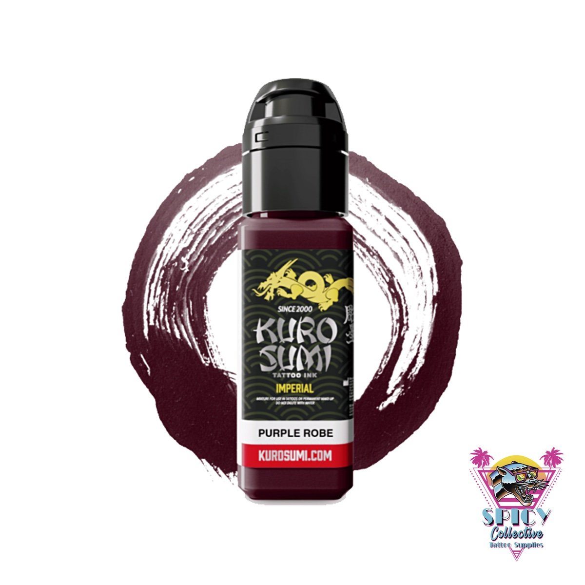 Kuro Sumi Imperial Purple Robe