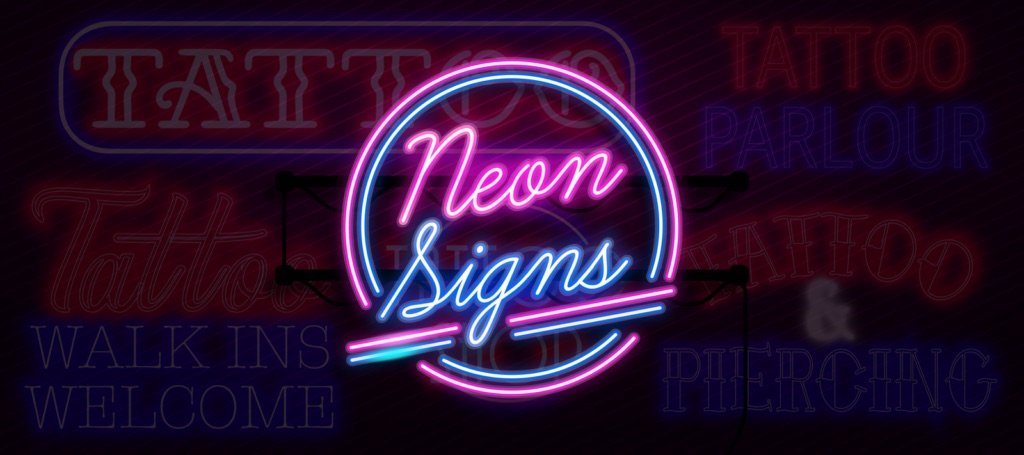 LED-Neonschilder für Tattoo-Studios – Spicy Tattoo Supplies