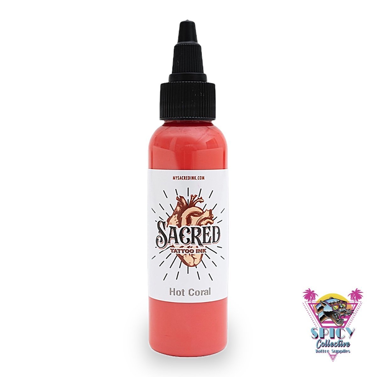 Sacred Ink Hot Coral